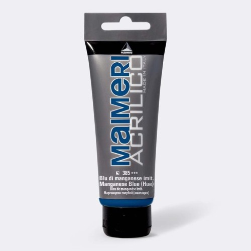 Przejdź do produktu Farba akrylowa MAIMERI Acrilico 200 ml (385 - Manganese Blue)