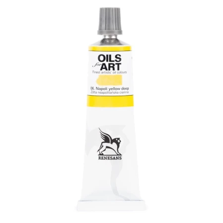 Farba olejna RENESANS 140 ml (06 - żółta neapolitańska ciemna)