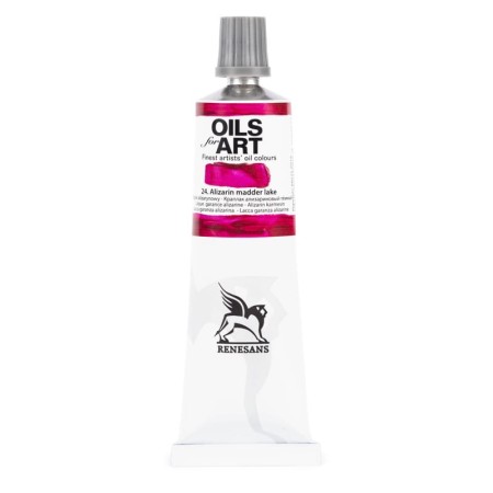 Farba olejna RENESANS 140 ml (24 - kraplak alizarynowy)