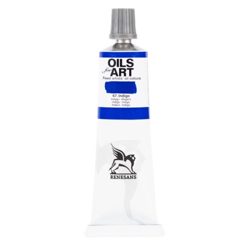 Przejdź do produktu Farba olejna RENESANS 140 ml (67 - indygo)