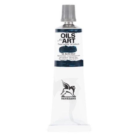 Farba olejna RENESANS 140 ml (68 - błękit berliński)