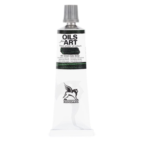 Przejdź do produktu Farba olejna RENESANS 140 ml (69 - lak zielony ciemny)