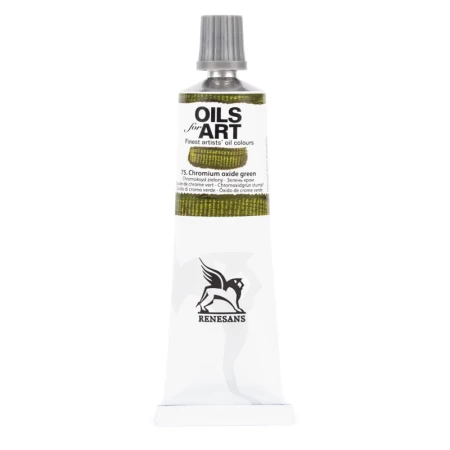 Farba olejna RENESANS 140 ml (75 - chromoksyd zielony)