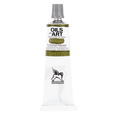 Przejdź do produktu Farba olejna RENESANS 140 ml (75 - chromoksyd zielony)
