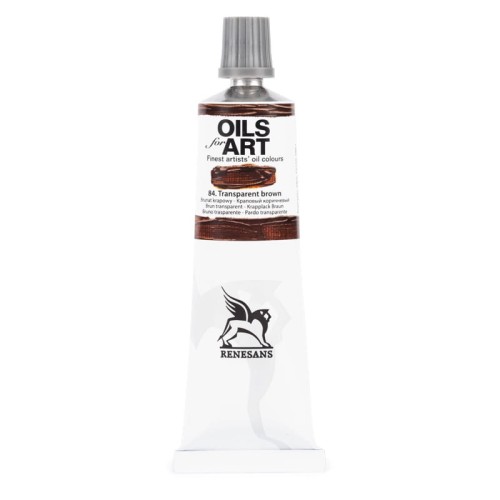 Przejdź do produktu Farba olejna RENESANS 140 ml (84 - brunat krapowy)