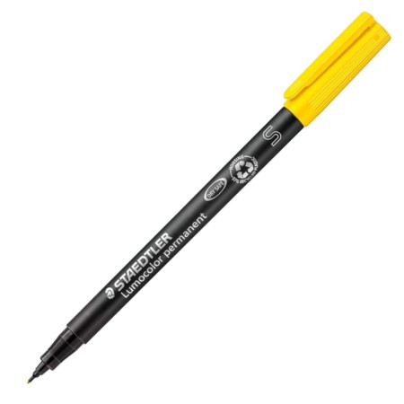 Foliopis permanentny STAEDTLER Lumocolor S 0,4 mm - ŻÓŁTY