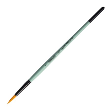 Pędzel syntetyczny złoty - okrągły - RENESANS 1006R - nr 7