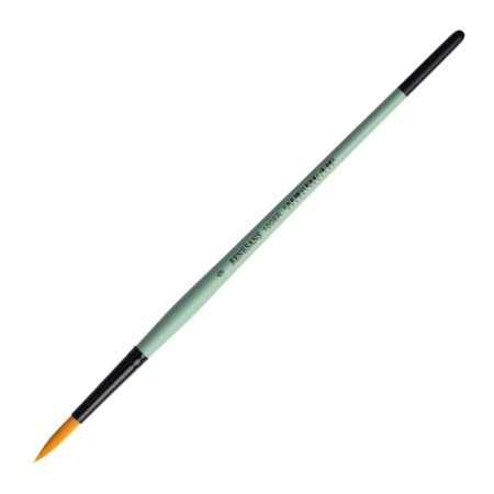 Pędzel syntetyczny złoty - okrągły - RENESANS 1006R - nr 9