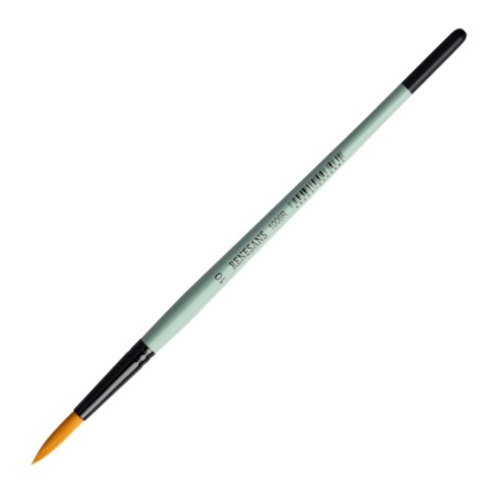 Pędzel syntetyczny złoty - okrągły - RENESANS 1006R - nr 10