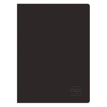 Zeszyt w kratkę A4 HERLITZ Rainbow Classic Collection - 60 kartek - CZARNY