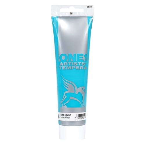 Przejdź do produktu Farba tempera RENESANS One 100 ml (15 - turkusowy)