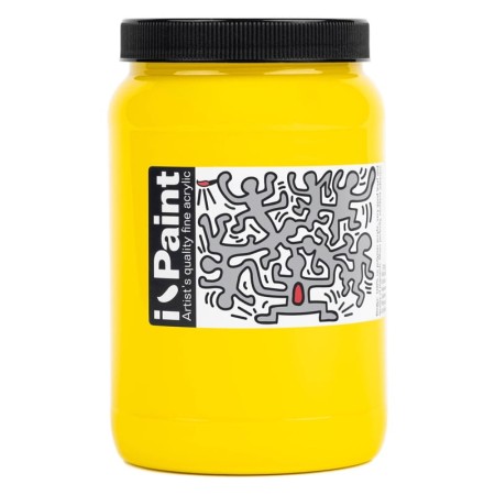 Farba akrylowa RENESANS I-Paint 500 ml (03 - żółta cytrynowa)