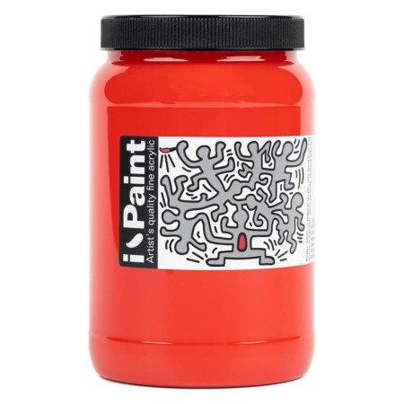 Farba akrylowa RENESANS I-Paint 500 ml (05 - czerwień kadmowa)