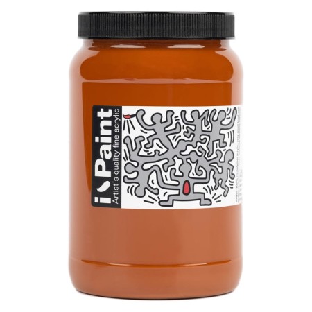 Farba akrylowa RENESANS I-Paint 500 ml (13 - ziemia sieneńska palona)