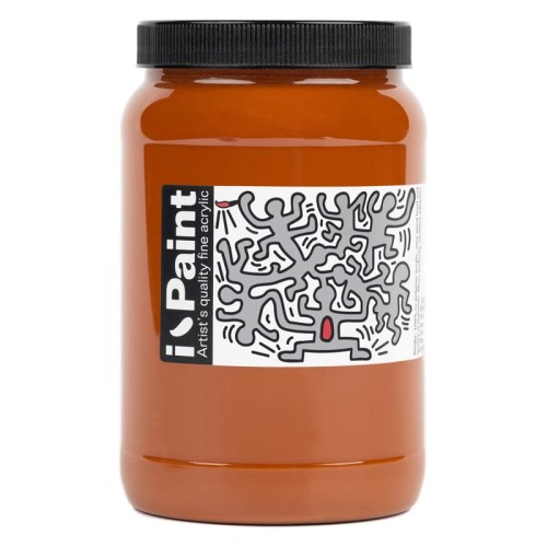 Przejdź do produktu Farba akrylowa RENESANS I-Paint 500 ml (13 - ziemia sieneńska palona)