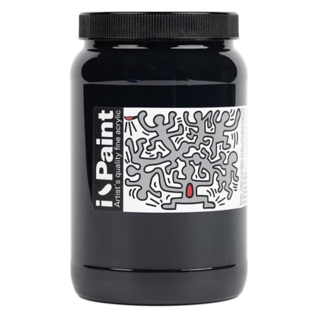 Farba akrylowa RENESANS I-Paint 500 ml (18 - czerń karbonowa - sadza)