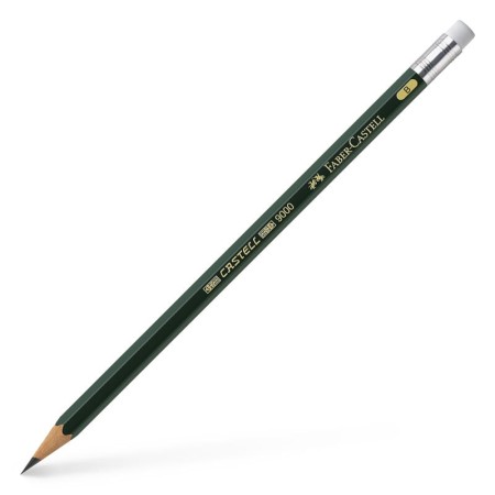 Ołówek z gumką FABER-CASTELL 9000 B