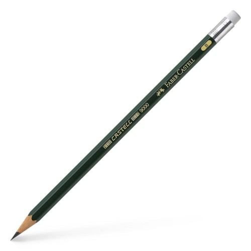 Przejdź do produktu Ołówek z gumką FABER-CASTELL 9000 B