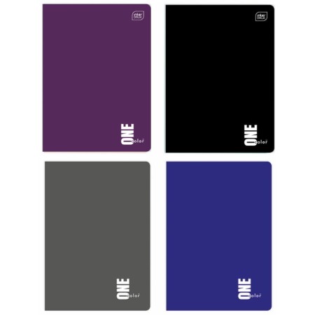 Zeszyt w kratkę A5 INTERDRUK One Color - 80 kartek