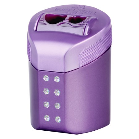 Temperówka podwójna FABER-CASTELL RollOn Sparkle
