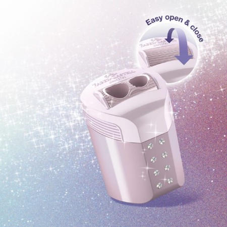 Temperówka podwójna FABER-CASTELL RollOn Sparkle