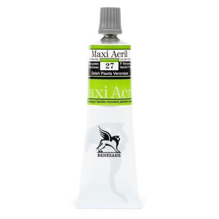 Farba akrylowa RENESANS Maxi Acril 60 ml (27 - zieleń Paolo Veronese)
