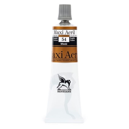 Farba akrylowa RENESANS Maxi Acril 60 ml (54 - miedź)
