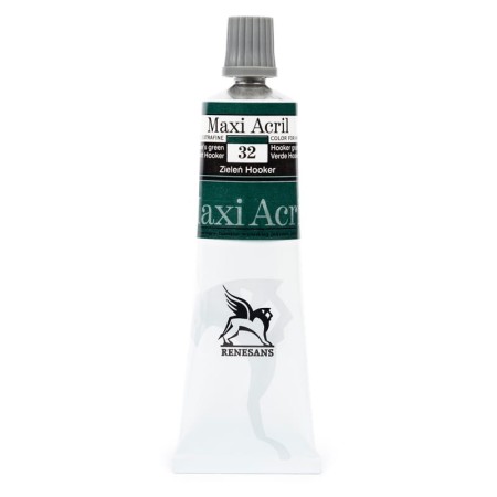 Farba akrylowa RENESANS Maxi Acril 60 ml (32 - zieleń Hookera)