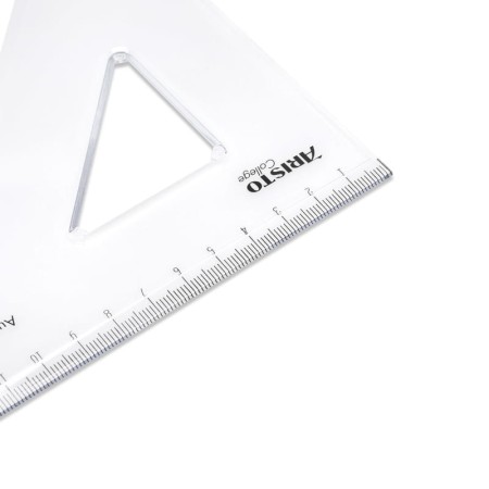 Ekierka ARISTO College 45° - 20 cm