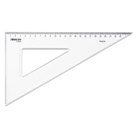 Ekierka ARISTO College 60° - 30 cm