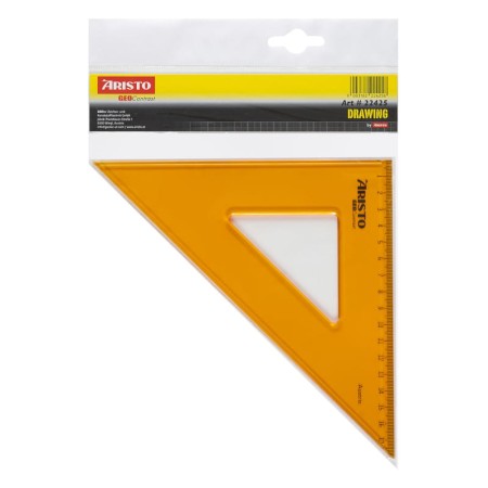 Ekierka ARISTO Contrast 45° - 25 cm