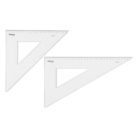 Zestaw ekierek ARISTO College 45° 60° - 30 cm