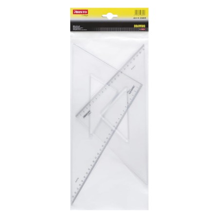 Zestaw ekierek ARISTO College 45° 60° - 30 cm
