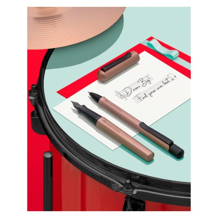 Pióro wieczne FABER-CASTELL Hexo - BRĄZOWE