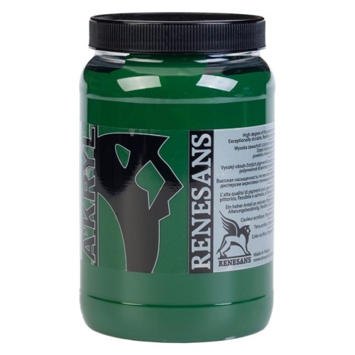 Przejdź do produktu Farba akrylowa RENESANS A'KRYL 500 ml (18 - zieleń soczysta)