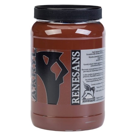 Farba akrylowa RENESANS A'KRYL 500 ml (26 - brunatna van Dycka)