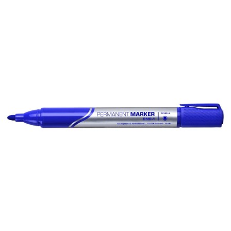 Marker permanentny RYSTOR RMP-1 - niebieski