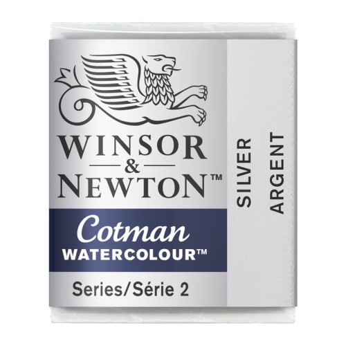 Przejdź do produktu Akwarela w kostce Winsor & Newton Cotman (617 - Silver)