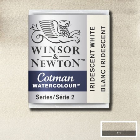 Akwarela w kostce Winsor &amp; Newton Cotman (330 - Iridescent White)