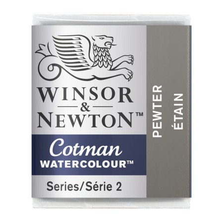 Akwarela w kostce W&N Cotman (511 - Pewter)