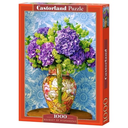 Puzzle CASTORLAND 1000 - Bouquet Of Hydrangeas