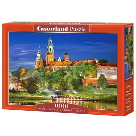 Puzzle CASTORLAND 1000 - Wawel Castle by Night, Poland