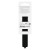 Linijka FABER-CASTELL Dots - czarna - 15 cm