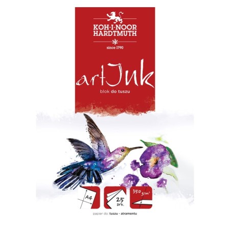 Blok do tuszu KOH-I-NOOR artInk A4 350 g/m²