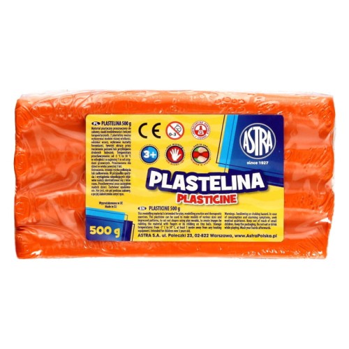 Przejdź do produktu Plastelina ASTRA - pomarańczowa - 500 g