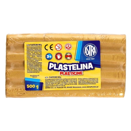 Plastelina ASTRA - złota - 500 g