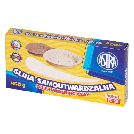 Glina samoutwardzalna ASTRA - biała - 460 g