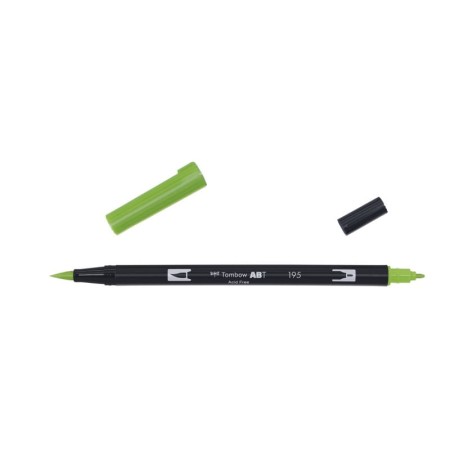Pisak TOMBOW Dual Brush-Pen ABT 195 - light green