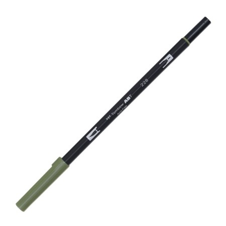 Pisak TOMBOW Dual Brush-Pen ABT 228 - gray green