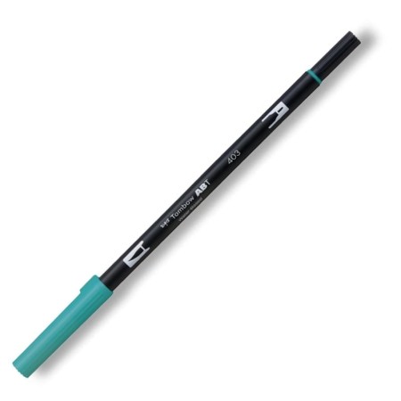 Pisak TOMBOW Dual Brush-Pen ABT 403 - bright blue